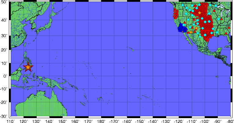 Regional map view Regional map view