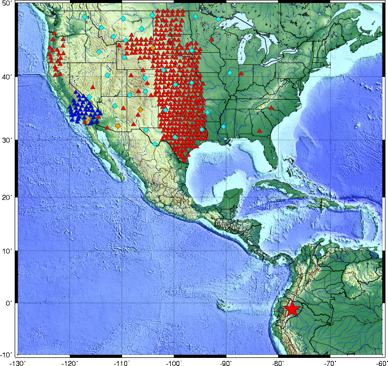 Regional map view Regional map view