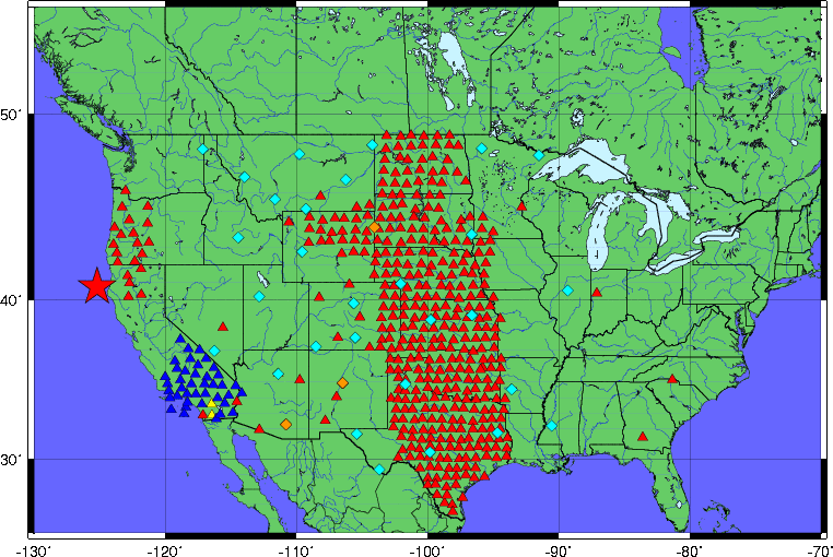Regional map view Regional map view