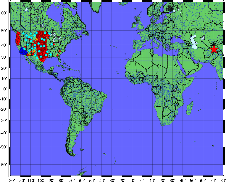 Regional map view Regional map view