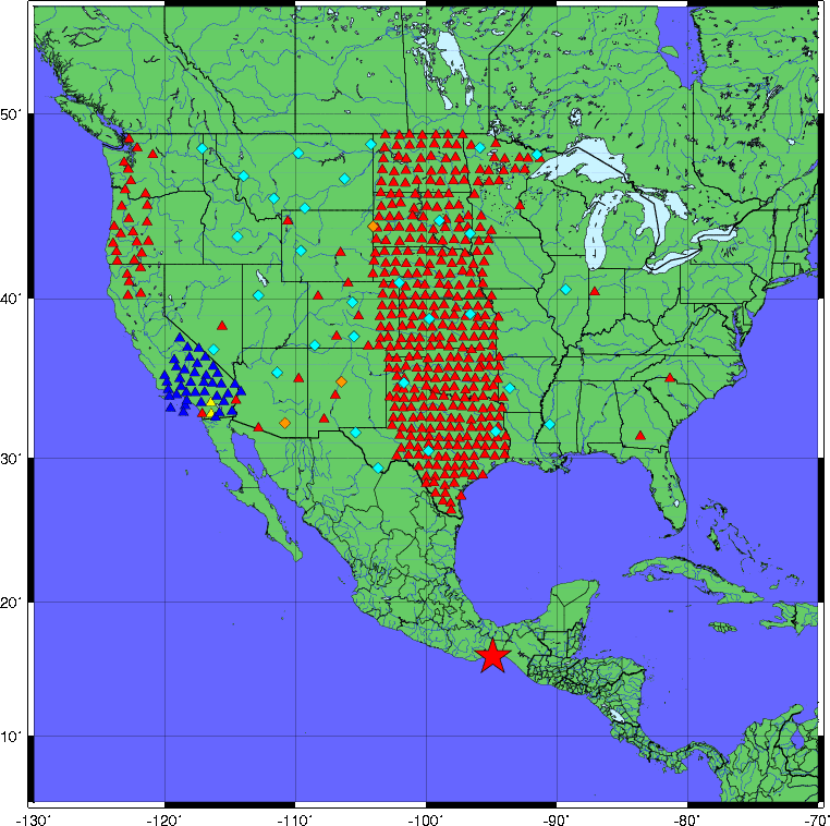 Regional map view Regional map view
