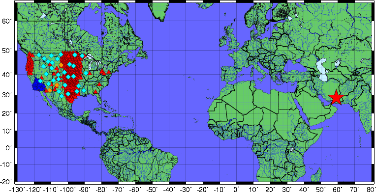 Regional map view Regional map view