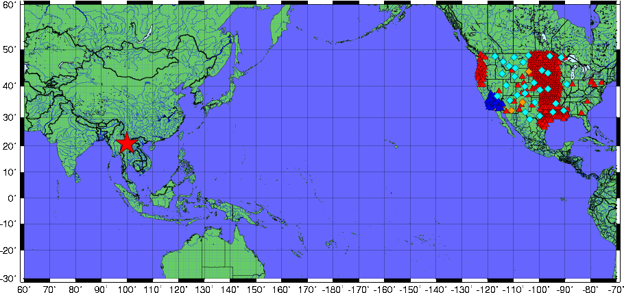 Regional map view Regional map view
