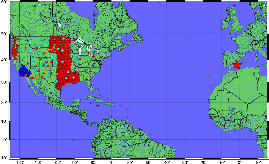Regional map view Regional map view