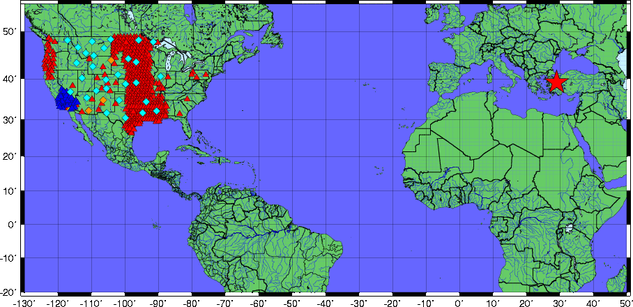 Regional map view Regional map view