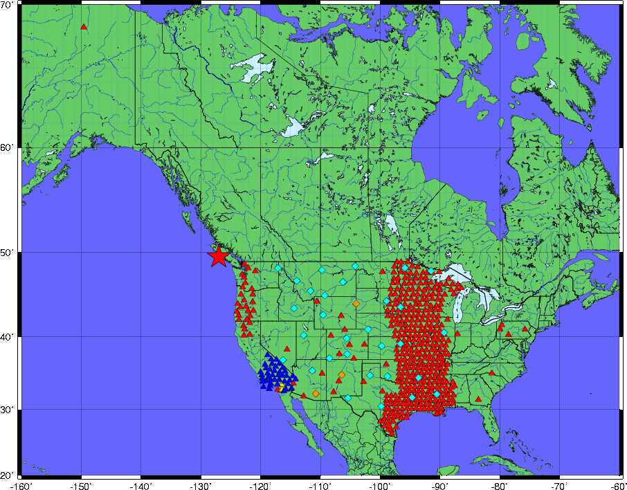 Regional map view Regional map view