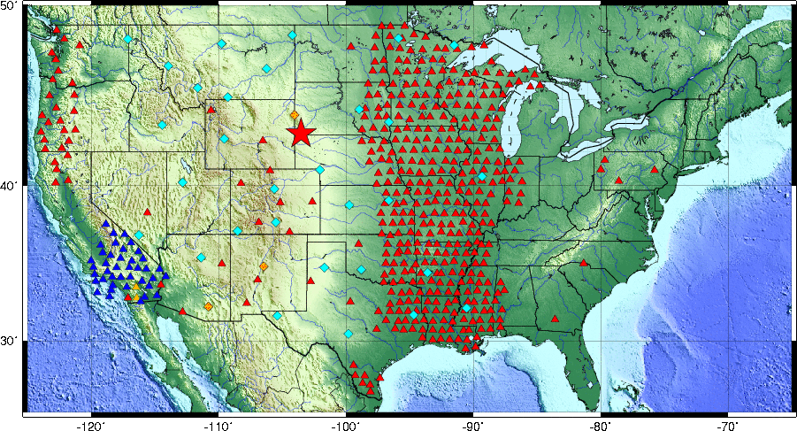 Regional map view Regional map view