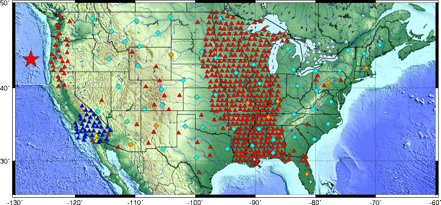 Regional map view Regional map view