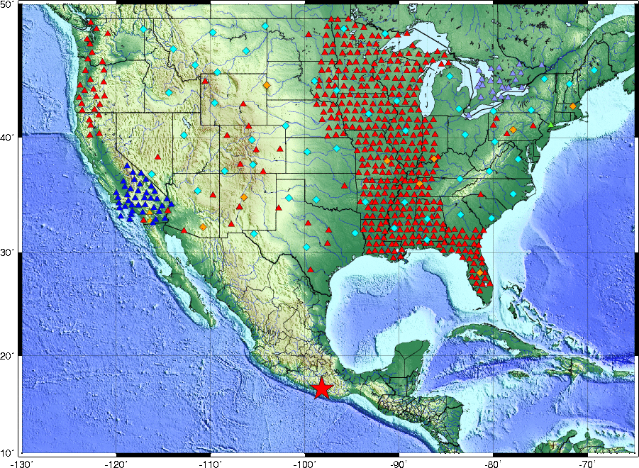 Regional map view Regional map view