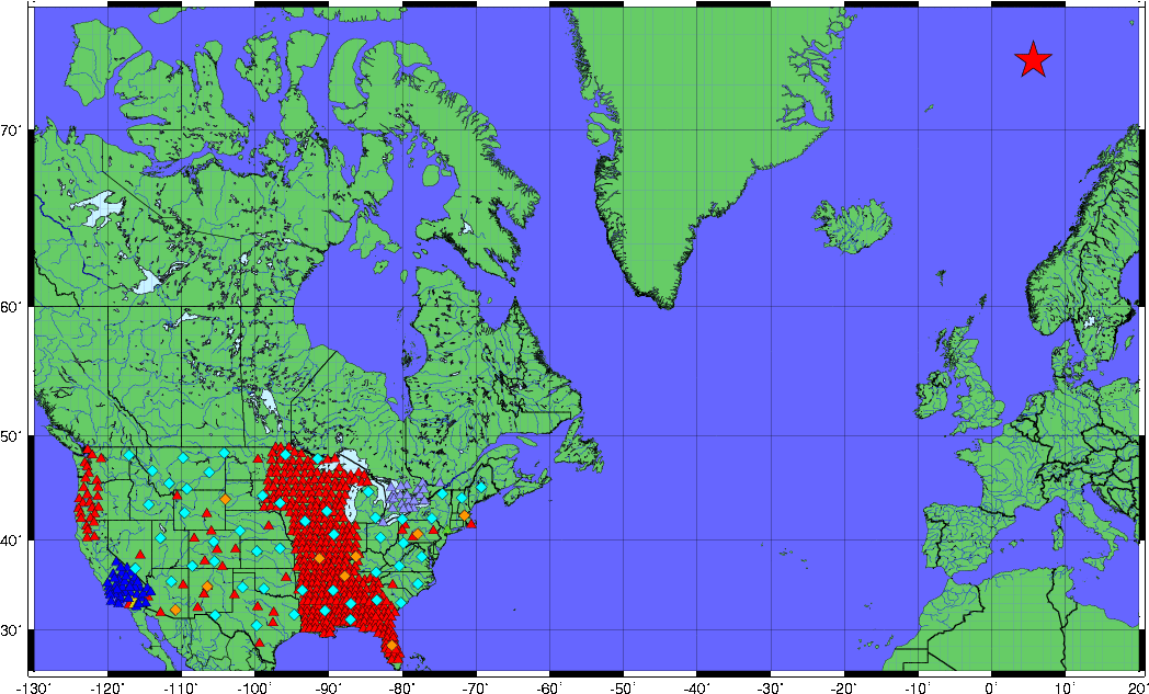 Regional map view Regional map view