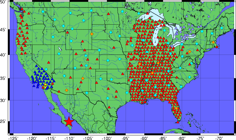 Regional map view Regional map view