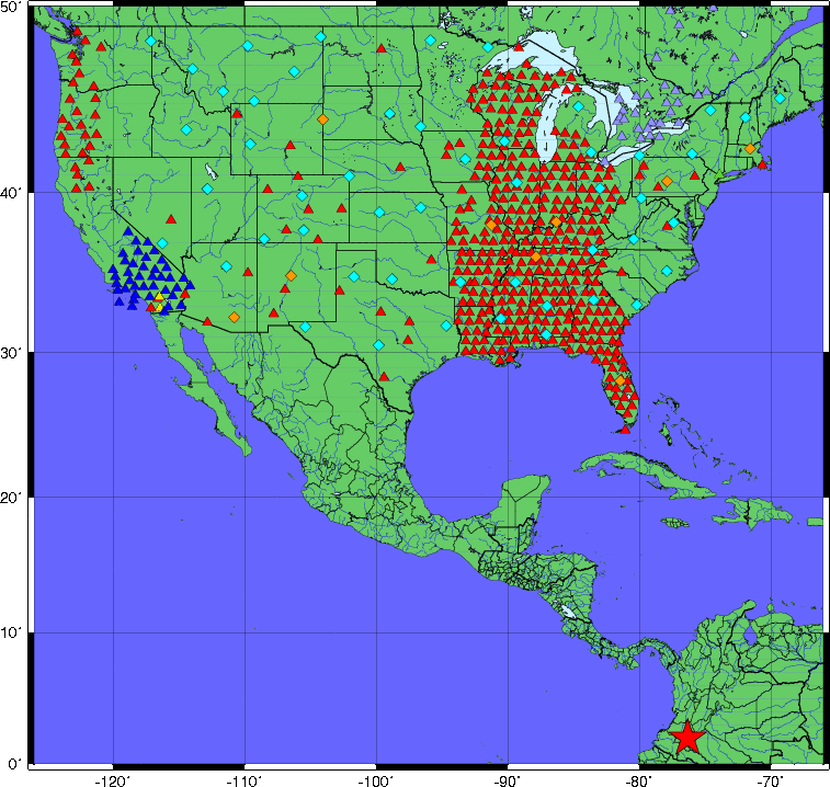 Regional map view Regional map view