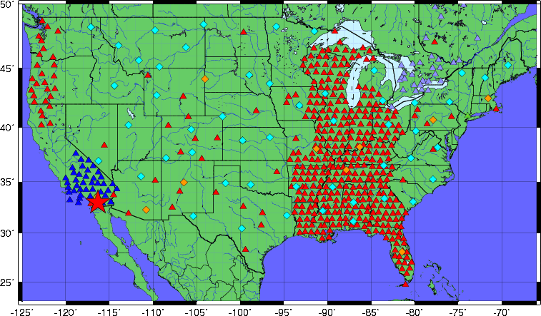 Regional map view Regional map view