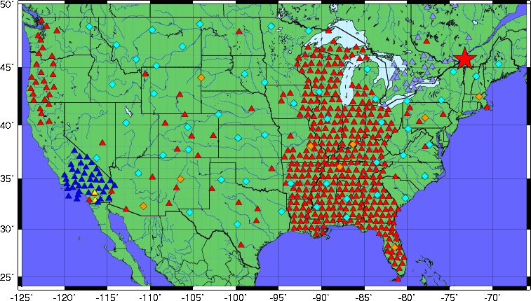Regional map view Regional map view