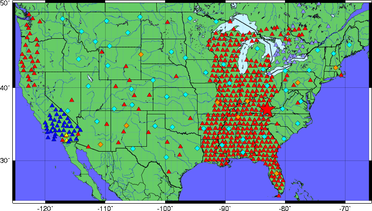 Regional map view Regional map view