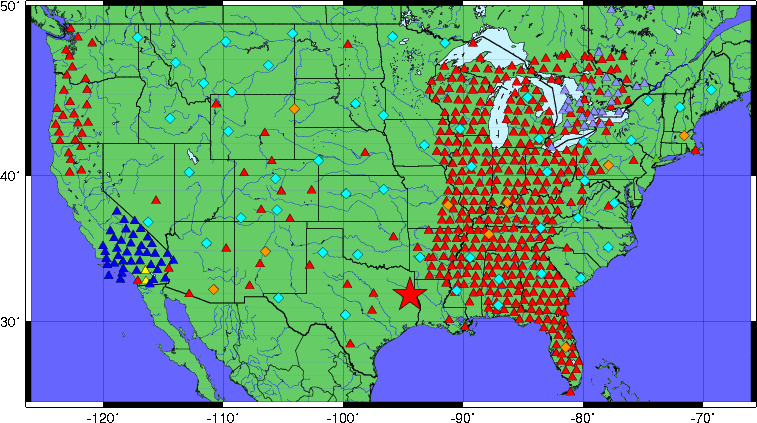 Regional map view Regional map view