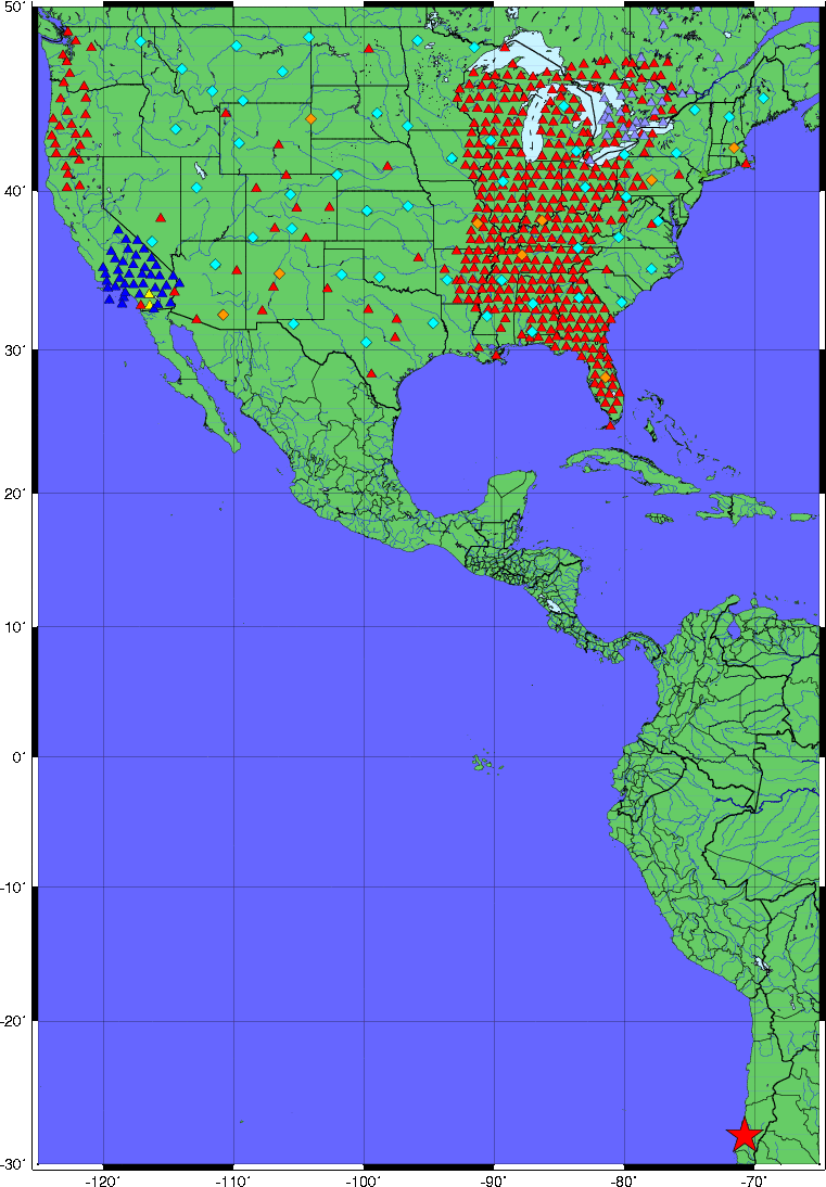 Regional map view Regional map view