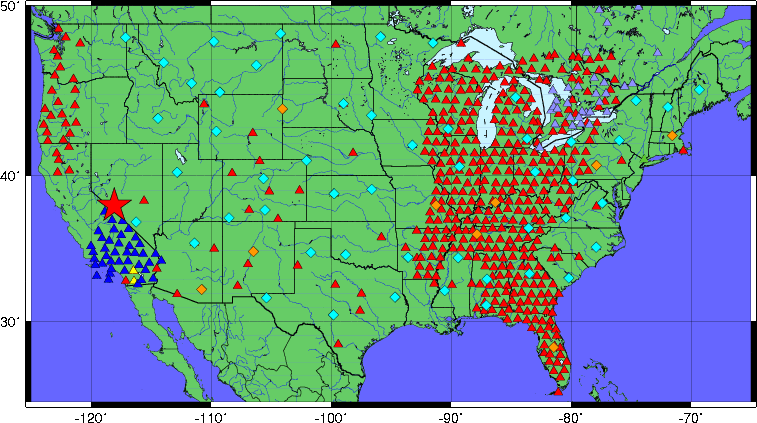 Regional map view Regional map view