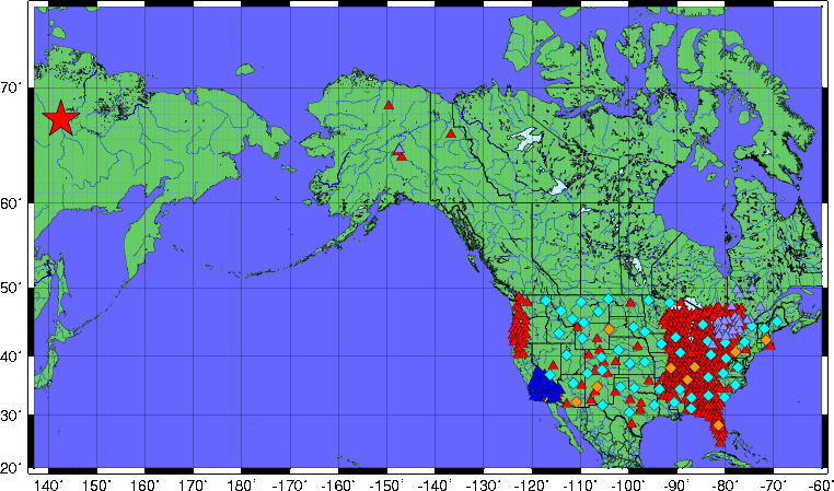 Regional map view Regional map view