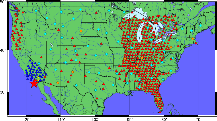 Regional map view Regional map view