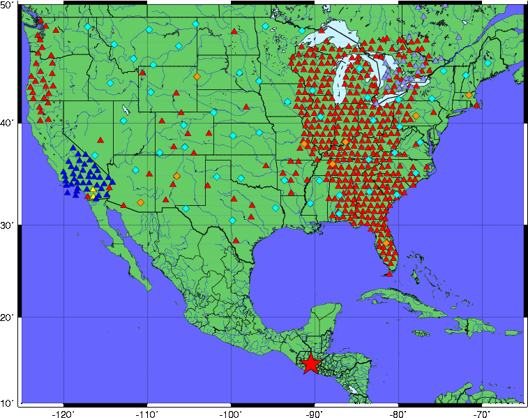 Regional map view Regional map view
