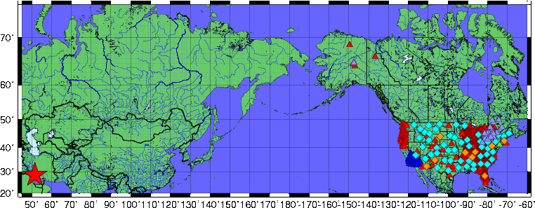 Regional map view Regional map view