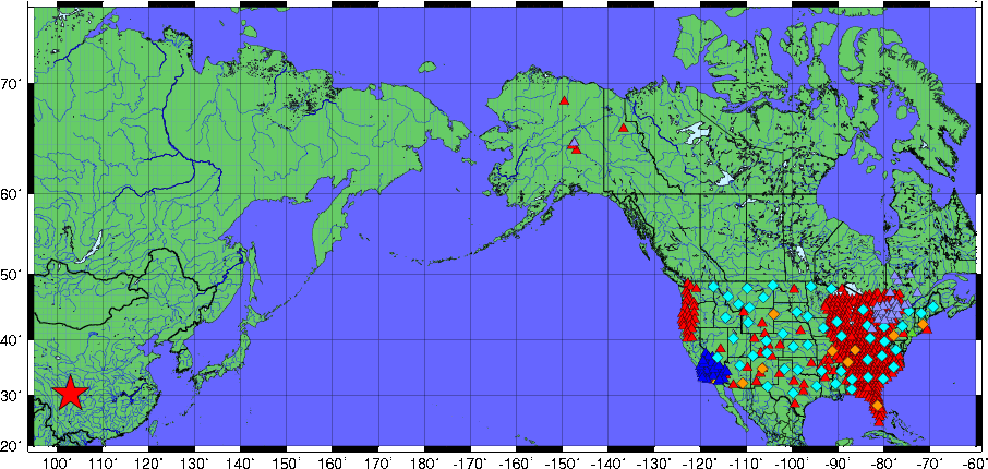 Regional map view Regional map view