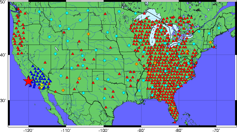 Regional map view Regional map view