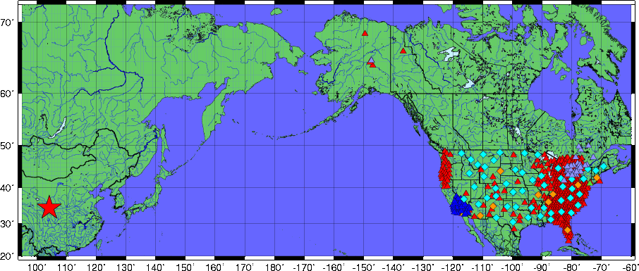 Regional map view Regional map view