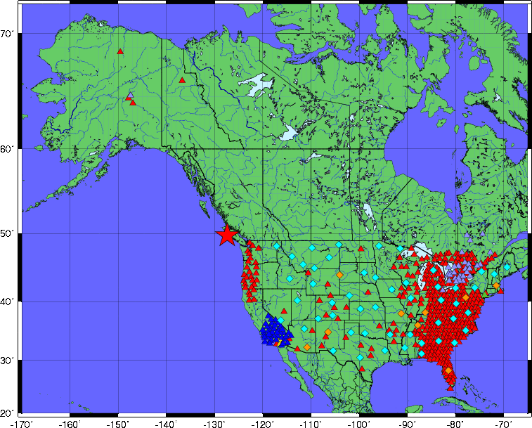 Regional map view Regional map view