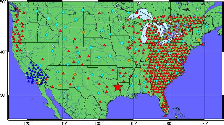 Regional map view Regional map view