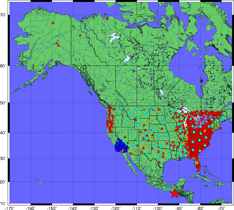Regional map view Regional map view