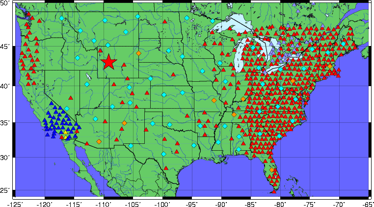 Regional map view Regional map view