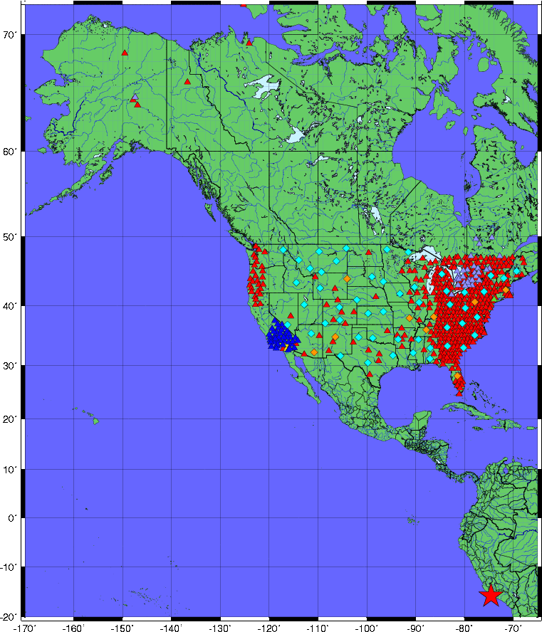 Regional map view Regional map view