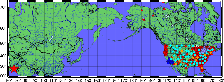 Regional map view Regional map view