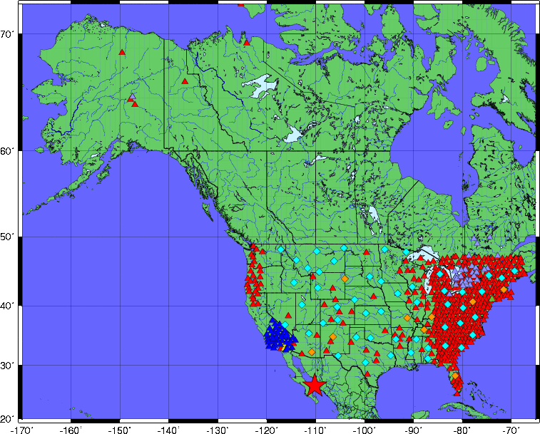 Regional map view Regional map view