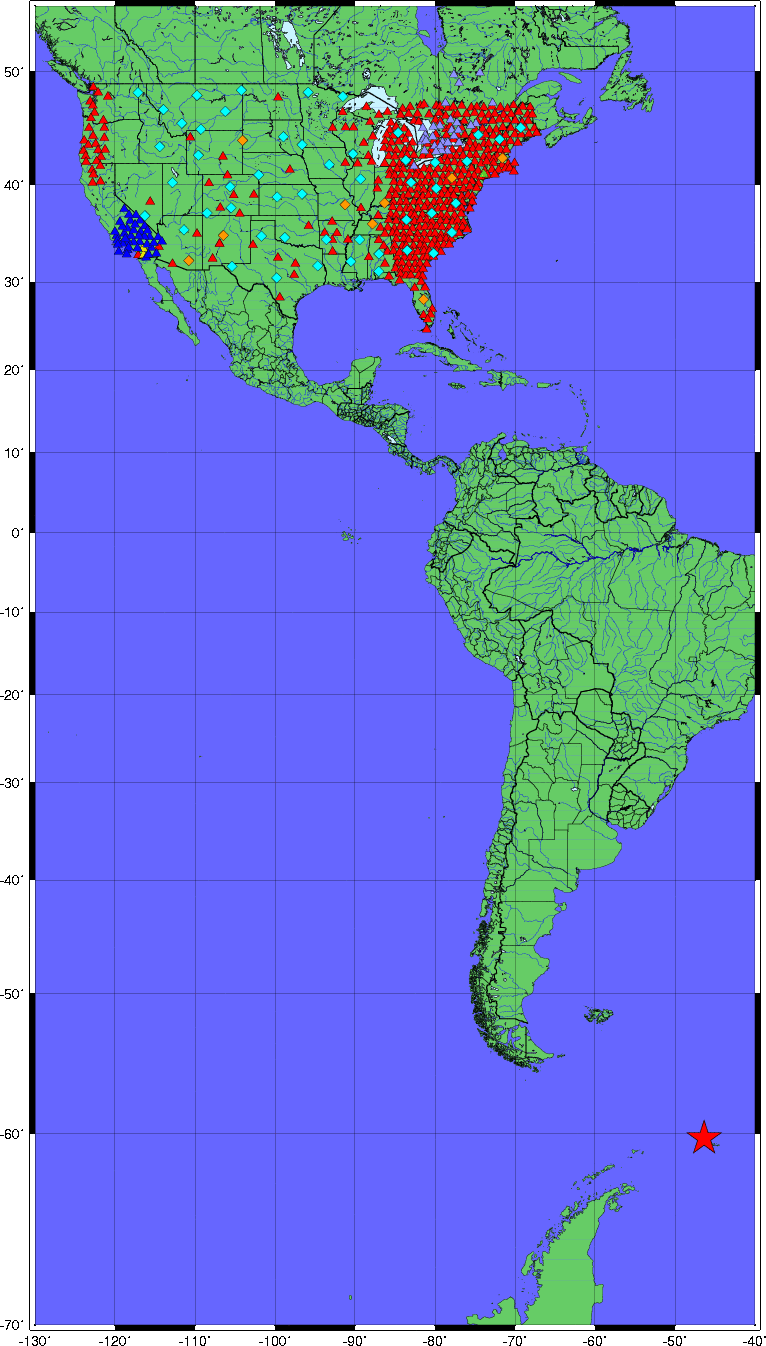 Regional map view Regional map view