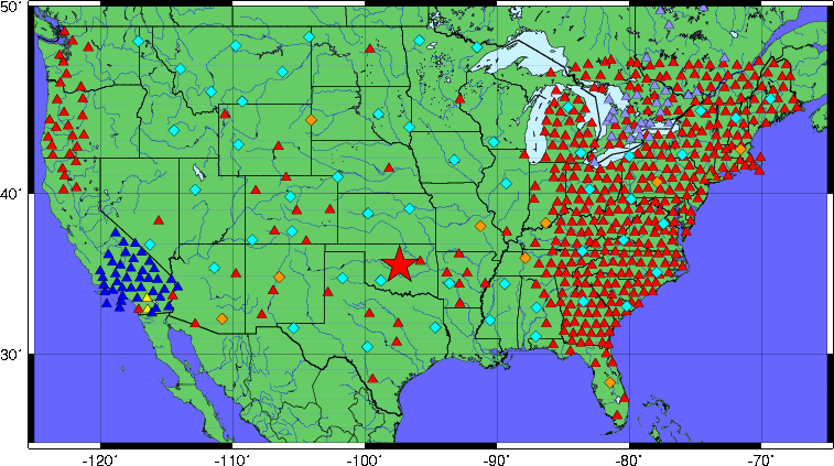 Regional map view Regional map view