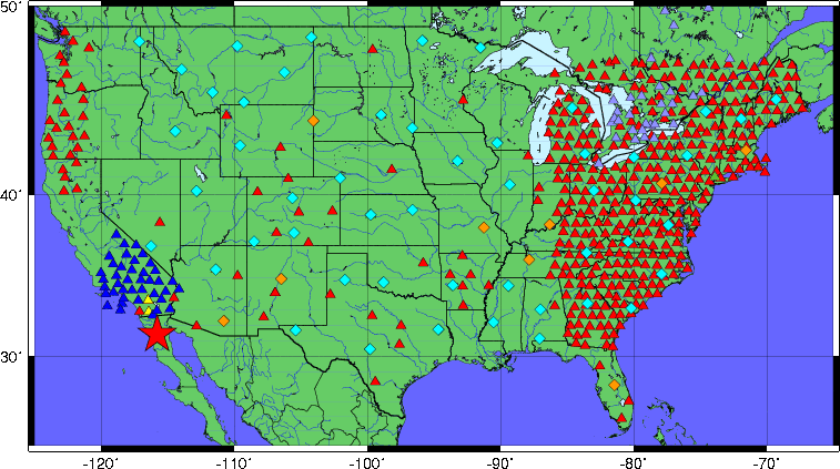 Regional map view Regional map view
