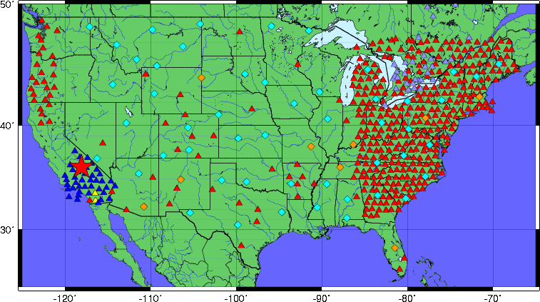 Regional map view Regional map view