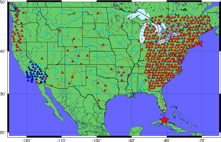 Regional map view Regional map view