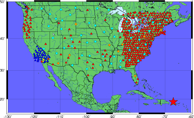 Regional map view Regional map view