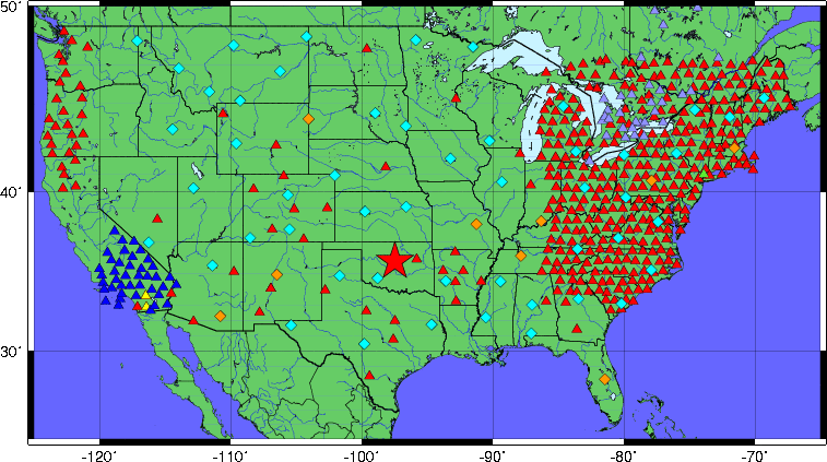 Regional map view Regional map view