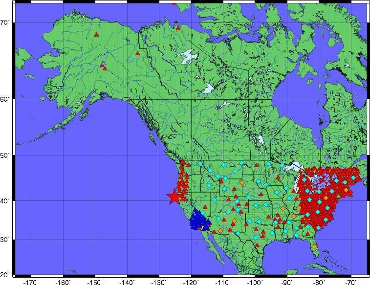 Regional map view Regional map view