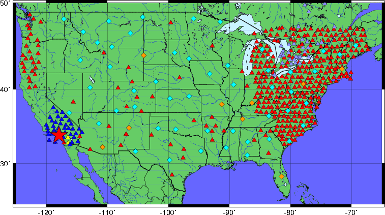 Regional map view Regional map view