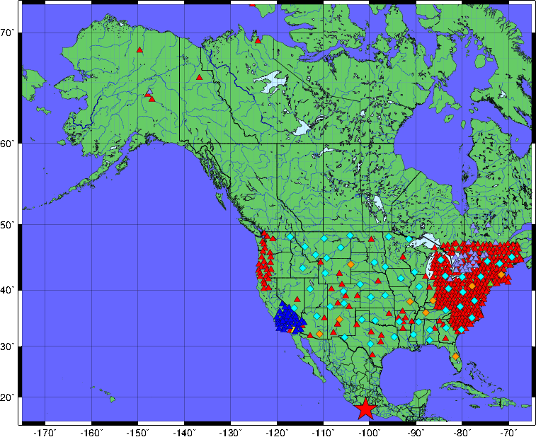 Regional map view Regional map view