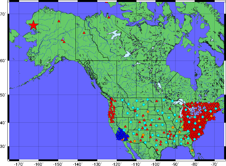 Regional map view Regional map view